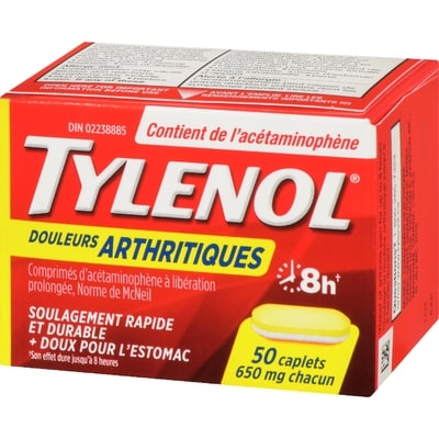 Acétaminophène, extra fort, 500 mg