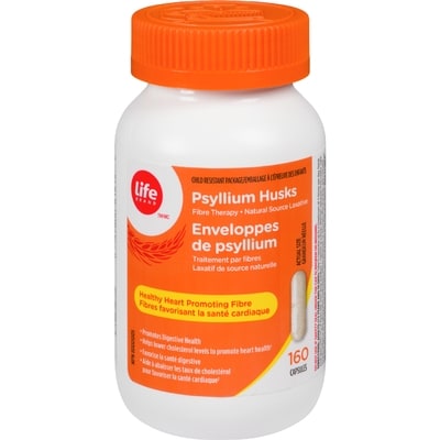 Life Brand Psyllium Husks 160 ea, $0.12/1ea