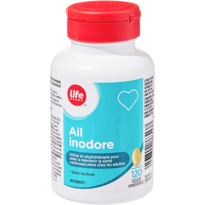 Odourless Garlic 120 Softgels