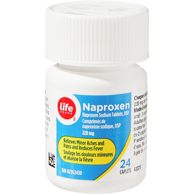 Naproxen 220 mg 24 Caplets