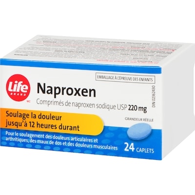 Naproxen 220 mg, 24 comprimés