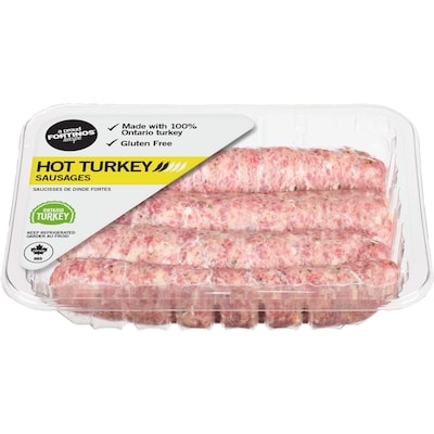 null Hot Turkey Sausage $17.61/1kg $7.99/1lb