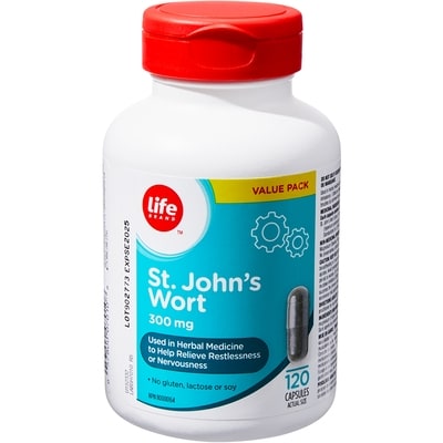 Life Brand St. Johns Wort, 120 Capsules 120 ea, $0.18/1ea