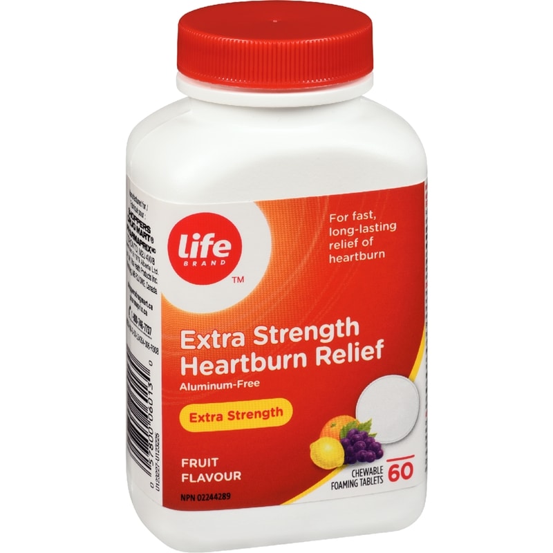 Heartburn Relief Extra Strength Fruit Flavour