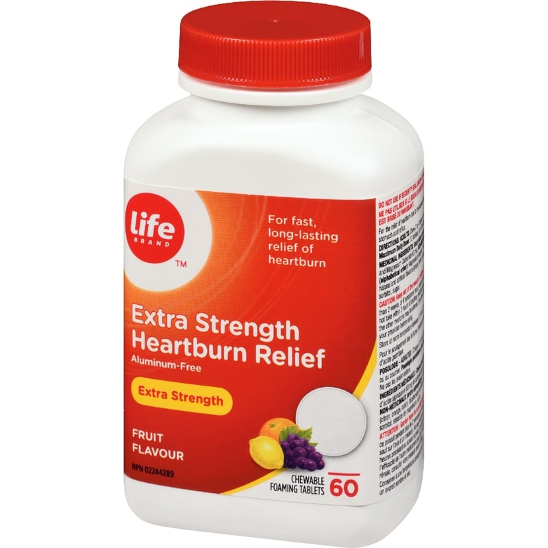 Heartburn Relief Extra Strength Fruit Flavour