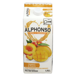 Alphonso Mango & Peach Real Fruit Beverage 1.75 l, $0.26/100ml