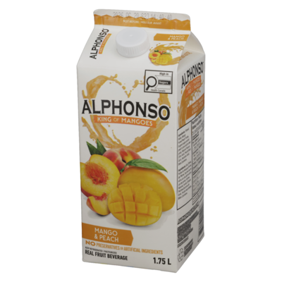 Mango & Peach Real Fruit Beverage