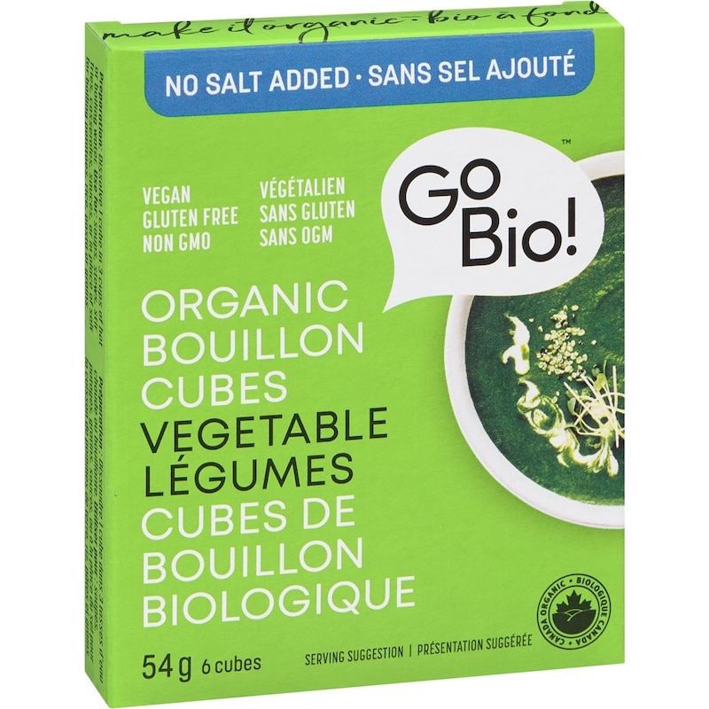 Organic Bouillon Cubes, Vegetable
