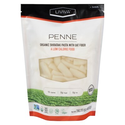 LIVIVA Shirataki Pasta Penne with Oat 400 g, $1.50/100g
