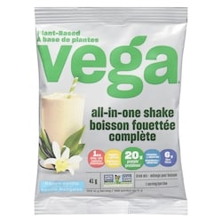 Vega Boisson Fouettée Complète, Vanille française 41 g, 10,46 $/100g