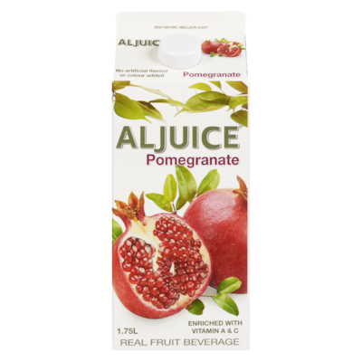 Alphonso Real Fruit Beverage Pomegranate 1.75 l, $0.26/100ml