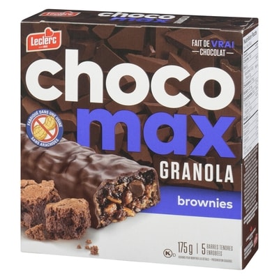 Barres Chocomax granola, brownie