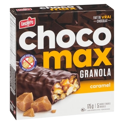 Barres Chocomax granola, caramel