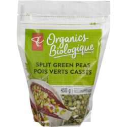 Organic Split Green Peas