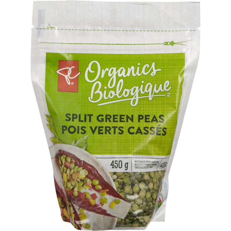 Organic Split Green Peas
