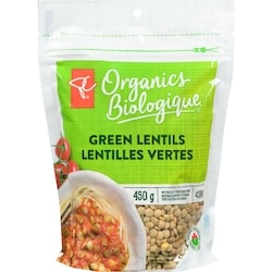 Organic Green Lentils