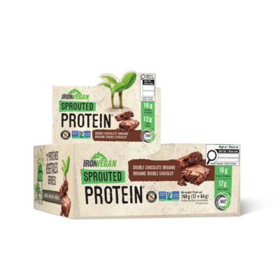 Iron Vegan Chocolate Vegan Bar, 12-Pack 12x64.0 g, $5.34/100g