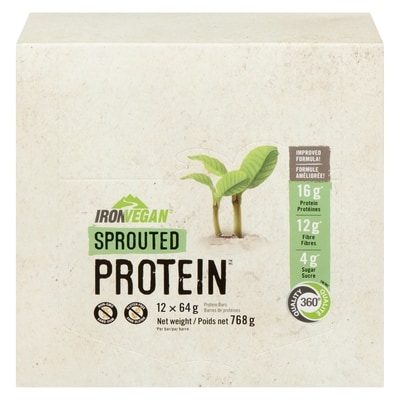 Iron Vegan Chocolate Vegan Bar, 12-Pack 12x64.0 g, $5.47/100g