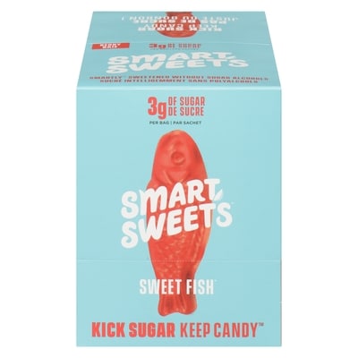 Smart Sweets Sweet Fish 12x50.0 g, $7.00/100g