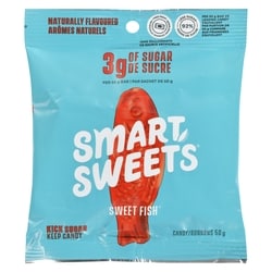 Smart Sweets Petits poissons 50 g, 8,00 $/100g