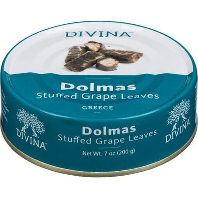 Divina Krunch Stuffed Grape Leaves 198 g, $3.28/100g