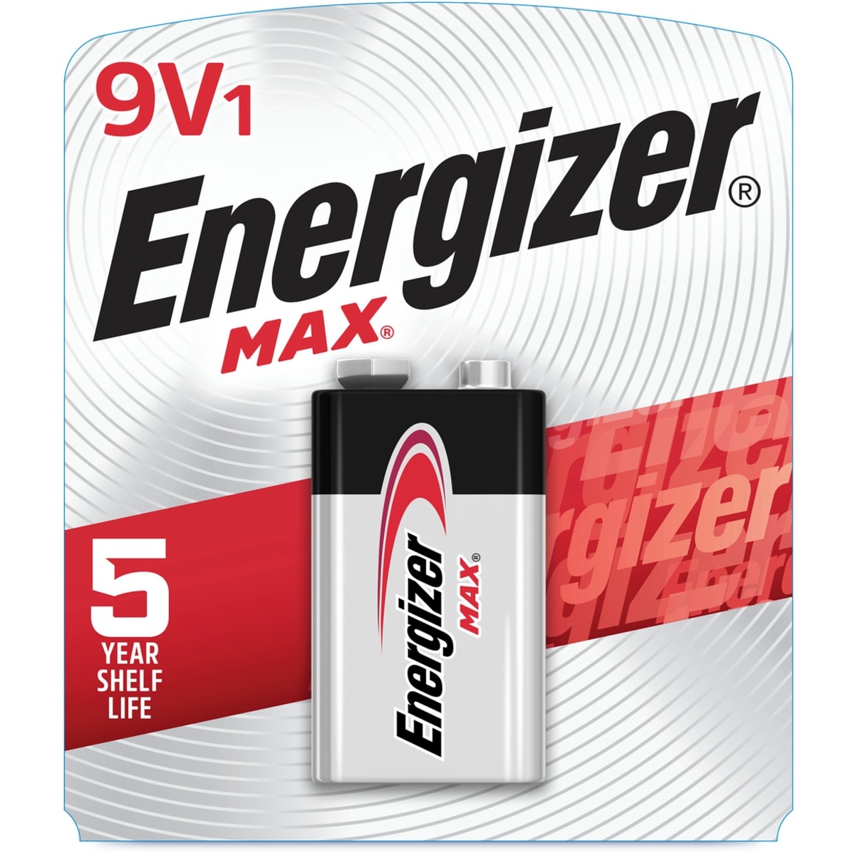 Energizer Alkaline Batteries 9V-11 Max 1 ea, $8.00/1ea