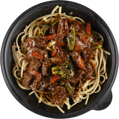 null Bœuf et nouilles, style sichuanais 400 g, 1,50 $/100g