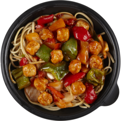 null Poulet et nouilles, épicé 400 g, 1,50 $/100g