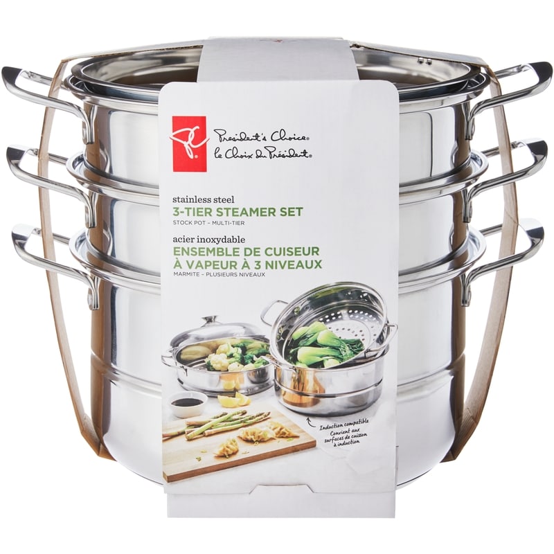 Panier Vapeur Inox 20cm – Wifehelper – Poignées Confortables