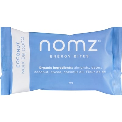Nomz Coconut Energy Bites 12x40.0 g, $8.33/100g
