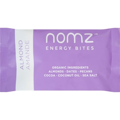 Nomz NOMZ BOUCHEES ENERGISAN AMANDE 12x40.0 g, 9,16 $/100g