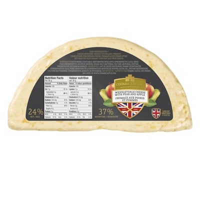 Coombe Wensleydale Cheese, Pear & Apple    $6.99/100g $69.90/1kg