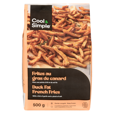 Cool&Simple French Fries Cooked With Duck Fat 500 g, $1.40/100g