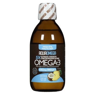 Aqua Omega Aquaomega 3 Fish Oil, Tropical Flavour 232 ml, $15.51/100ml