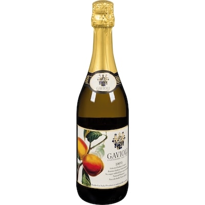 Gavioli Sparkling Peach Juice     750 ml, $1.00/100ml