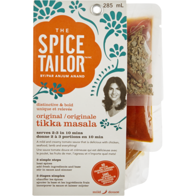 The Spice Tailor Tikka Masala Originale Douce 285 ml, 2,28 $/100ml