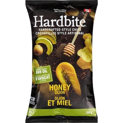 Hardbite Handcrafted-Style Chips, Honey Dijon 128 g, $3.03/100g