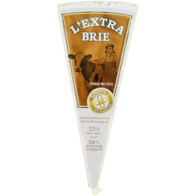 L’Extra Fromage brie L’Extra 35,00 $/1kg 15,88 $/1lb