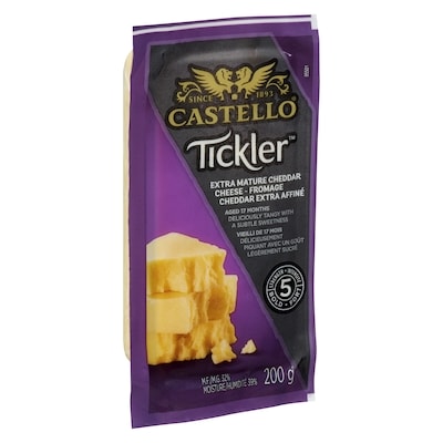 Tickler Extra Mature Cheddar Cheese 35% M.F.