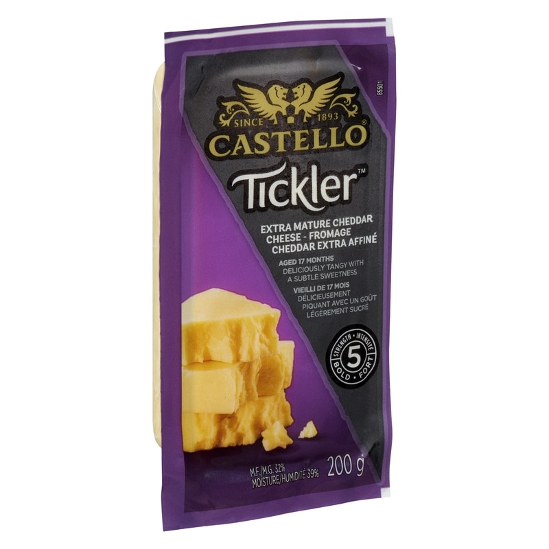 Tickler Extra Mature Cheddar Cheese 35% M.F.