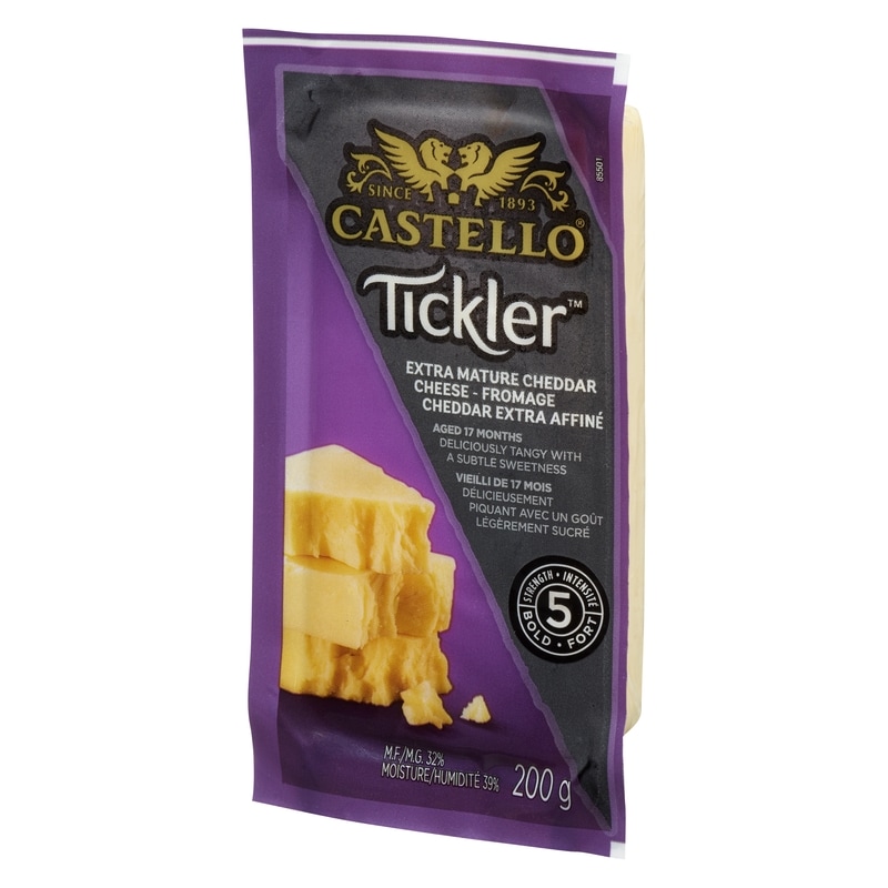 Tickler Extra Mature Cheddar Cheese 35% M.F.