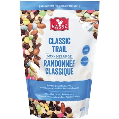 Basse Bassé Classic Trail Mix 600 g, $0.92/100g