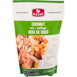 Basse Mélange de noix de coco, Bassé 510 g, 1,57 $/100g