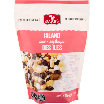 Basse Mélange des îles, Bassé 415 g, 1,33 $/100g