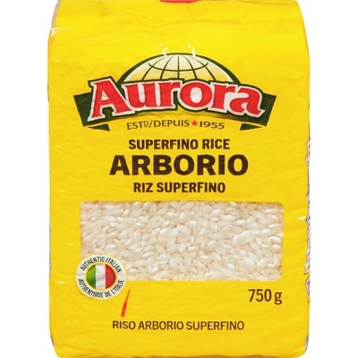 Aurora Arborio  Superfino Rice 750 g, $0.57/100g