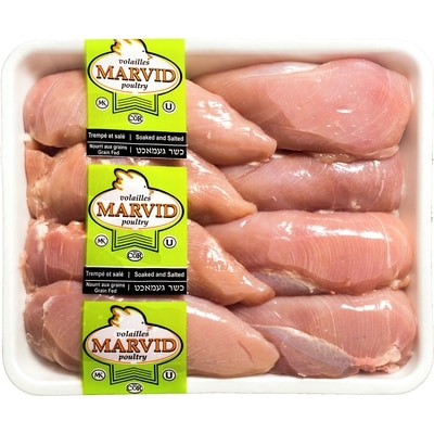 Volaille Marvid Poitrine De Poulet Casher Désossée 25,33 $/1kg 11,49 $/1lb
