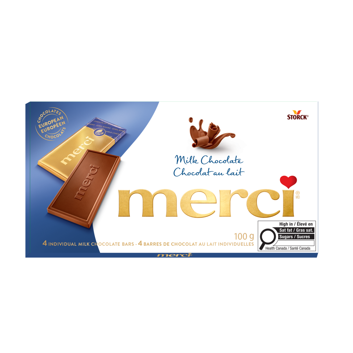 Merci Milk Chocolate Tablets