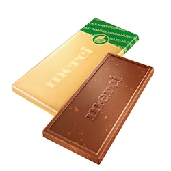 merci Chocolate bar, Hazelnut-Almond - 100 g | Provigo