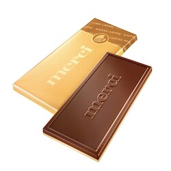 merci Chocolate bar, Coffee & Cream - 100 g | Dominion Stores of