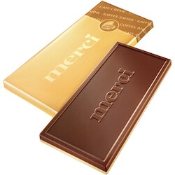 merci Chocolate bar, Coffee & Cream - 100 g | Dominion Stores of